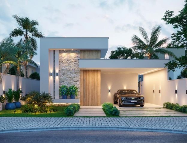 Modern Caribbean villa